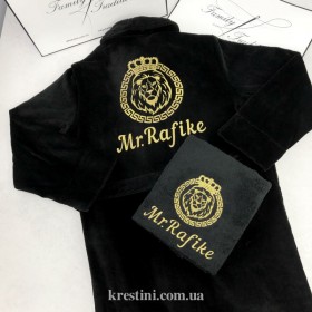 Мужской махровый набор "Золотистый лев"